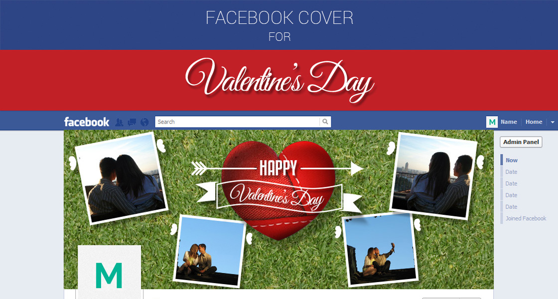 Facebook Cover for Valentine’s Day