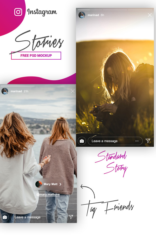 instagram free mockup stories story psd